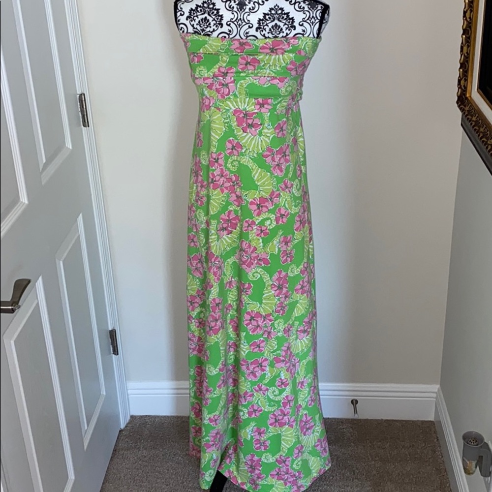 A Lilly Pulitzer dress